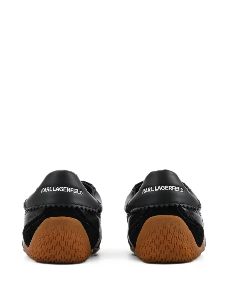 Sneakerși Karl Lagerfeld din piele negru