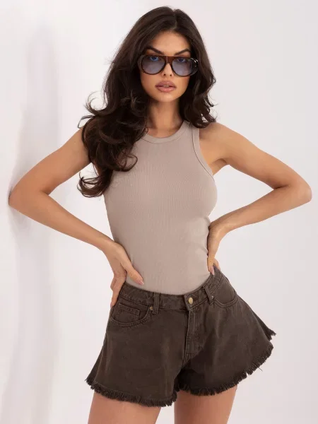 Топ Sublevel бежово