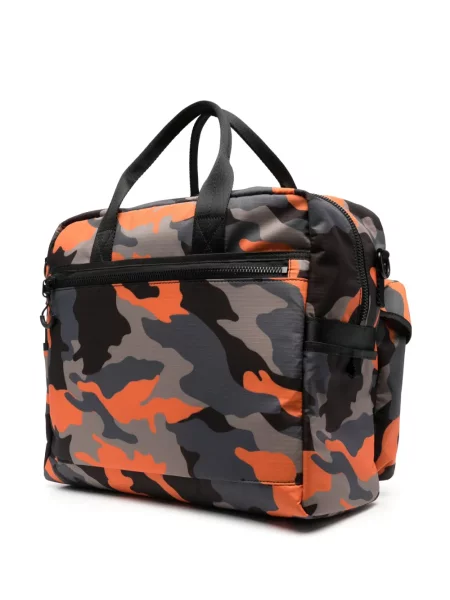 Torba Dsquared2 z nadrukiem w kamuflażu czarna