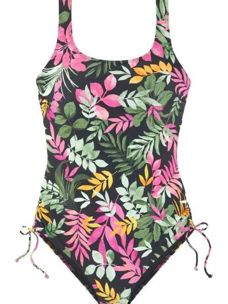 VIVANCE Enodelne kopalke mešane barve črna