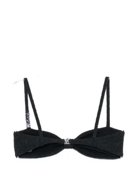 Top Moschino cu autograf negru
