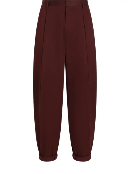 Pantaloni Dolce & Gabbana roșu