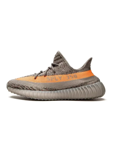 Sneakersy Yeezy Boost brązowe