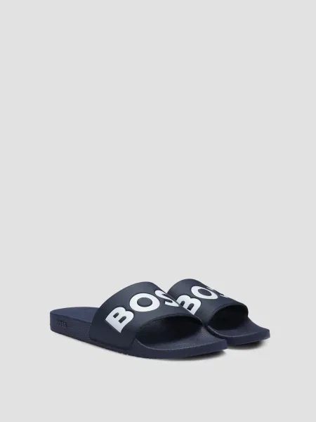 Шлепанцы Boss синие