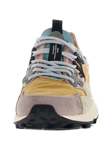 Sneakerși Flower Mountain din piele de căprioară
