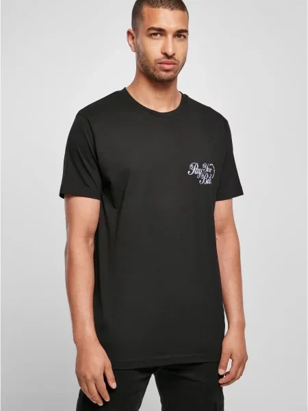 Тениска Mister Tee черно