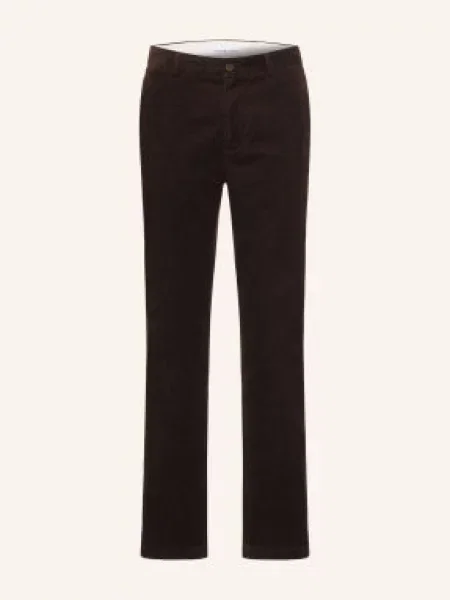 Kalhoty Tommy Hilfiger hnědé