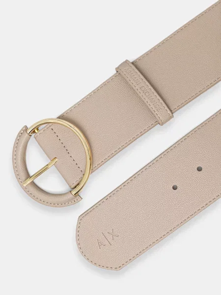 Armani Exchange ремінь зі штучної шкіри