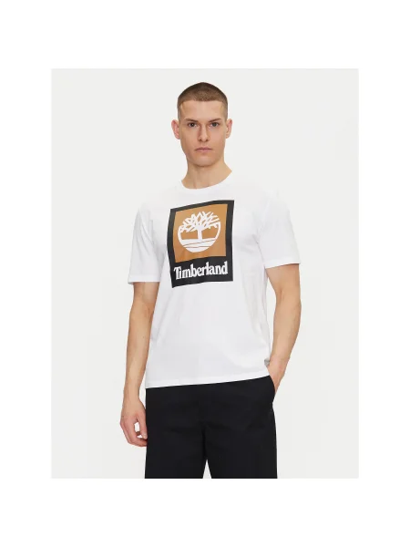 Timberland Póló Regular Fit fehér