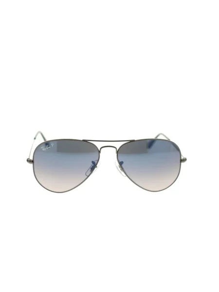 Okulary przeciwsłoneczne Ray-Ban Aviator Classic gunmetal/blue polarized szare