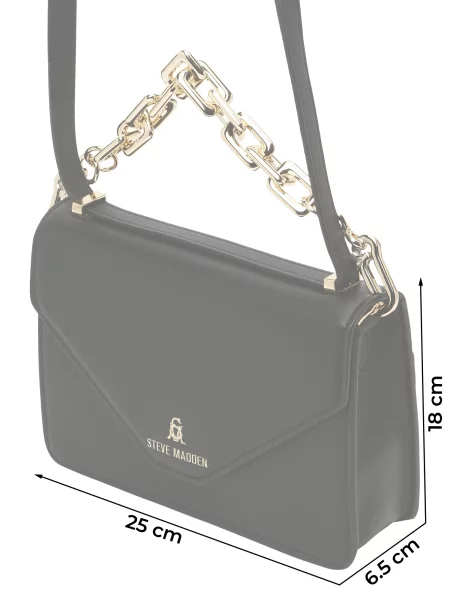 Ročna torba Steve Madden Bindio-L Black črna