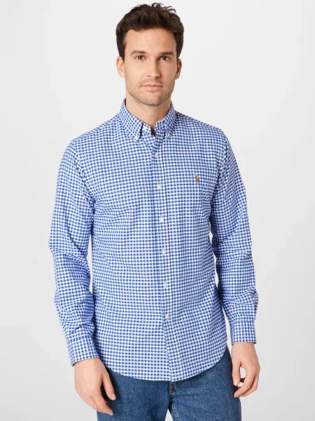 Polo Ralph Lauren Cămașă albastru alb