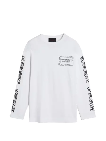 Tricou Simone Rocha cu imagine alb