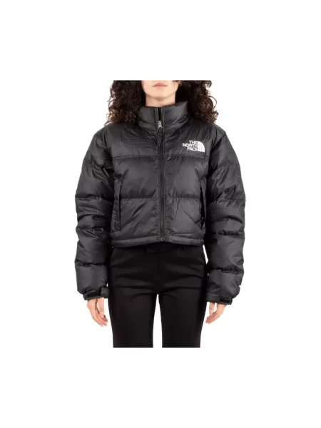 The North Face kurtka puchowa Nuptse zimowa oversize czarny