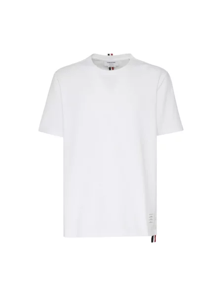 Koszulka polo Thom Browne biała