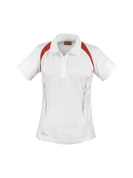 Koszulka Polo Team Spirit biała