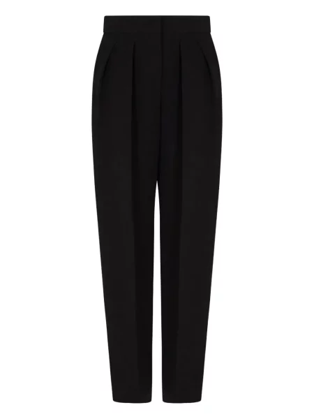 Pantaloni Giorgio Armani plisate negru