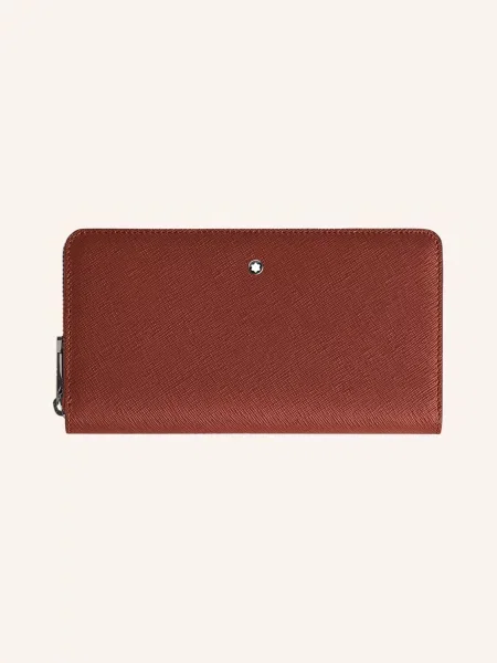 Montblanc Peněženka Saffiano Sartorial hnědá