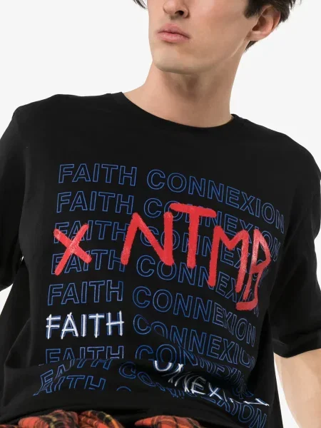Μπλούζα Faith Connexion μαύρο