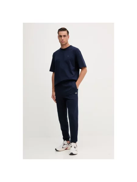 Lacoste Spodnie dresowe Granatowy niebieskie