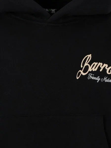 Bluza z kapturem dziecięca Barrow czarna