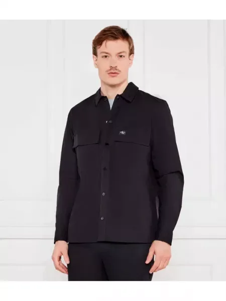 Calvin Klein Jeans Cămașă | Oversize fit negru