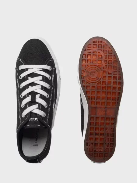 Кеди Lacoste чорні