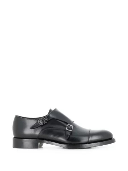 Pantofi monk Tassinari cu bretele negru