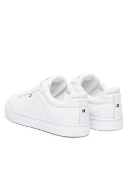 Tommy Hilfiger Laisvalaikio batai Icon Court balta