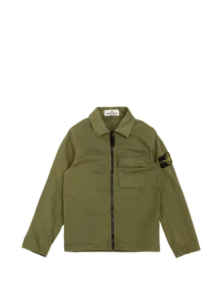 Kurtka dziecięca Stone Island zielona