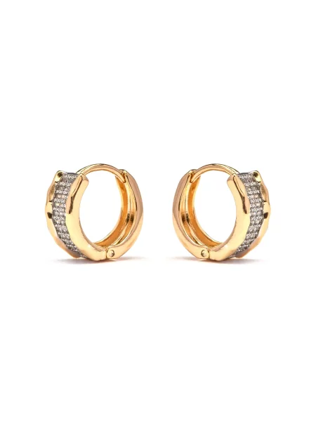 Luxenter Cercei Jurek auriu roz