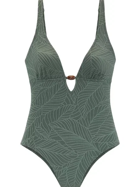 LASCANA Costum de baie întreg smarald verde