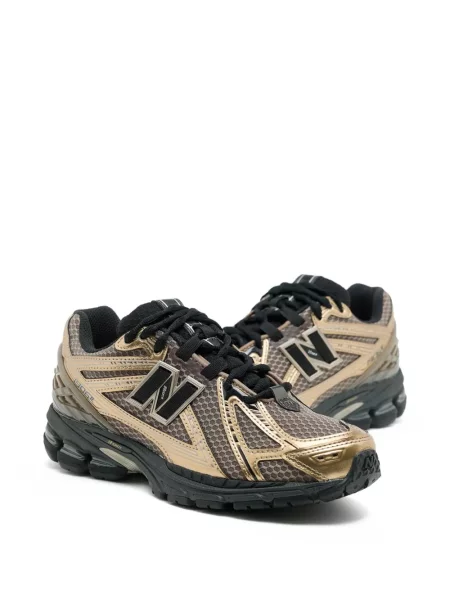 Sneakersy dziecięce New Balance brązowe