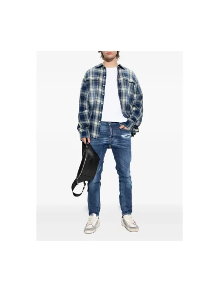 Jeansy Dsquared2 niebieskie