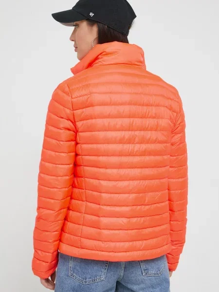 Kabát Superdry narancsszínű