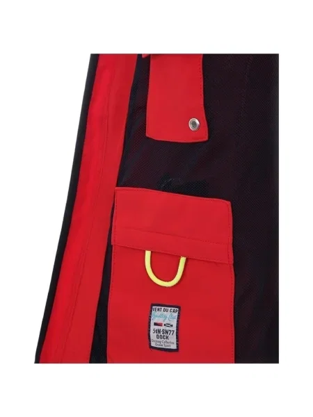 Geacă Vent Du Cap softshell roșu