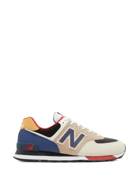 Маратонки New Balance 574 с принт червено
