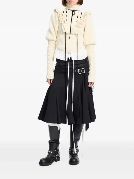 Pulover Ann Demeulemeester cu volane