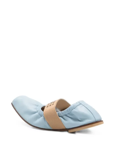 Balerinki dziecięce Mm6 Maison Margiela niebieskie