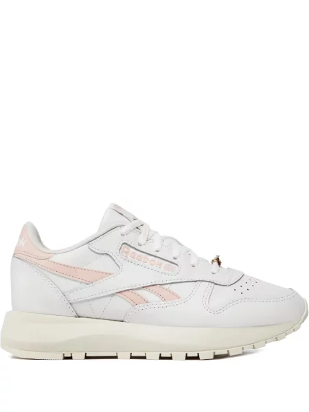 Sneakerși Reebok Classic Leather din piele clasici alb