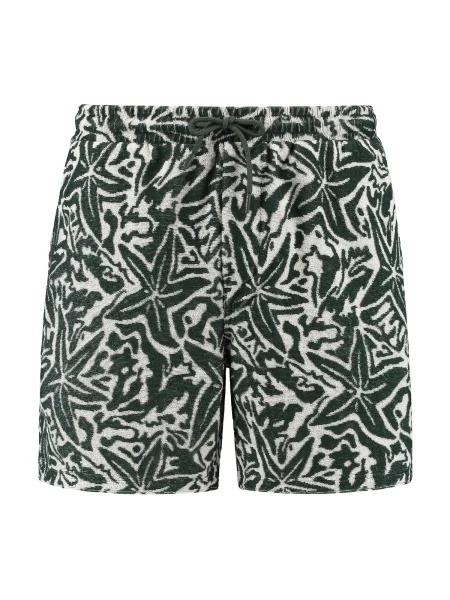 Shiwi Kalhoty Tony tmavě zelená bílá