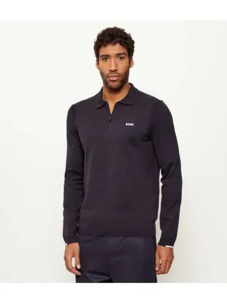 BOSS GREEN Pulover KN_Ever-X PL verde