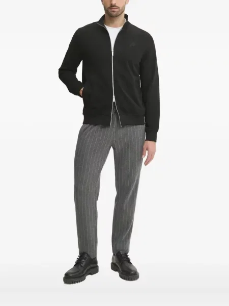 Hanorac Karl Lagerfeld cu broderie negru
