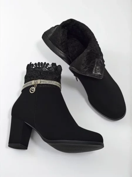 Botine Resti elegante negru