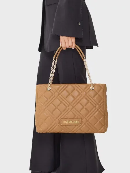 Сумка Love Moschino бежева