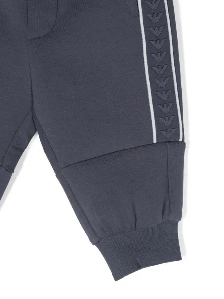 Spodnie dziecięce Emporio Armani niebieskie