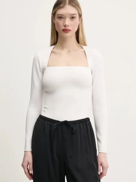 Боди Abercrombie & Fitch бяло