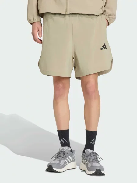 Повседневные шорты Adidas коричневые