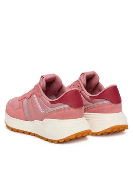 Sneakersy Tommy Jeans Tjw Cleated Runner ružová