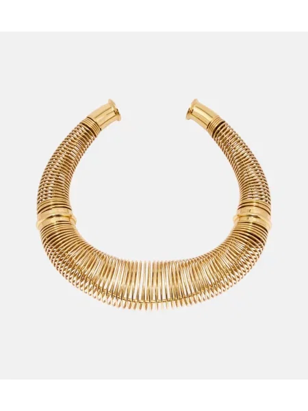 Colier Alaïa cu autograf auriu